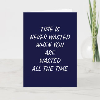 ABSOLUTELY NASTY 1st ANNIVERSARY WISHES Card