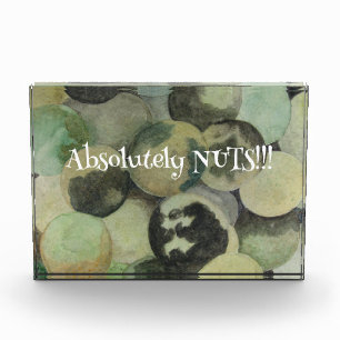 Absolutely NUTS!!! Acrylic Award