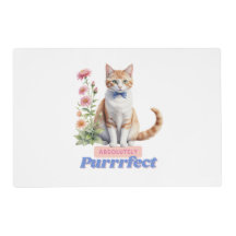 “Absolutely Purrrfect” Adorable Cat