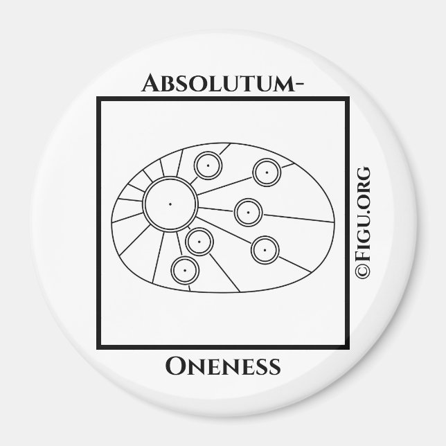 Absolutum-Oneness Symbol Magnet (Front)