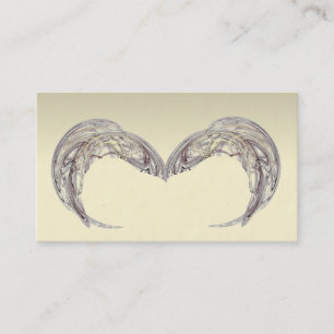 Absract Angel Wings Reiki Psychic Business Cards