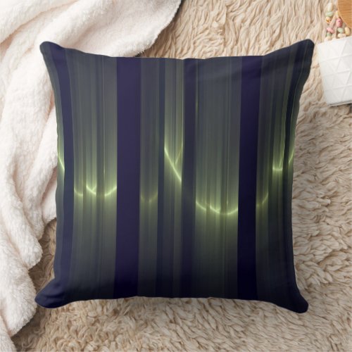 Absract geometric striped decoration throw pillow