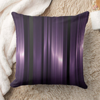 Absract glossy striped decoration throw pillow