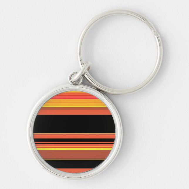 ABSRACT SUNSET KEYCHAIN (Front)