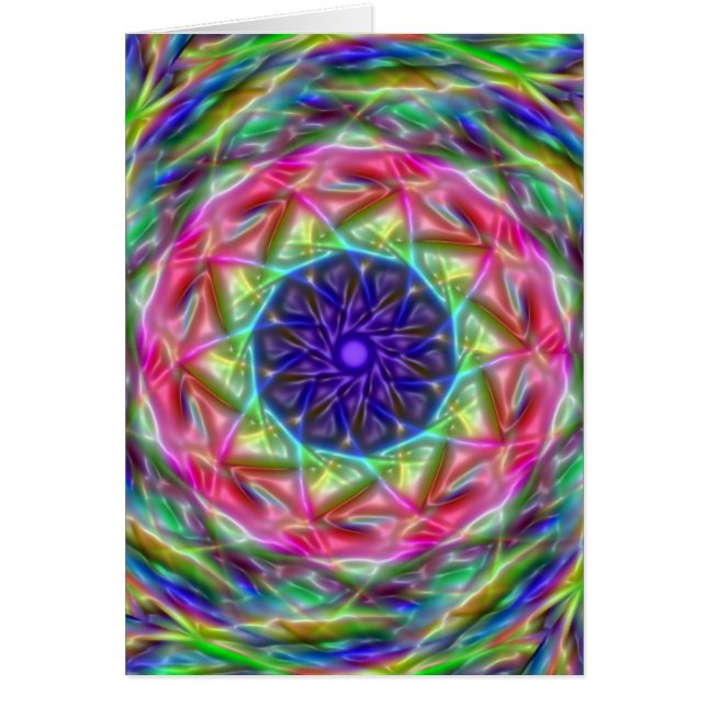 Abstact Colorful Kalido Cards (Front)