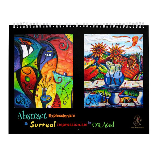AbStacT & Surreal Art Calendar by ORAced  (Cover)