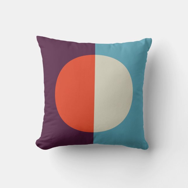 Abstact vintage background throw pillow (Front)