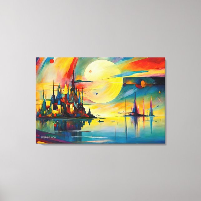 ABSTR_24-038, Fantasy Gallery Art, Canvas Print (Front)
