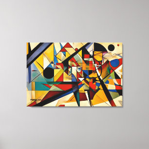 ABSTR_24-049, Abstract Gallery Art Canvas Print