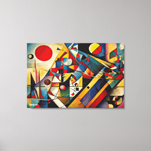 ABSTR_24-064, Abstract Gallery Art Canvas Print