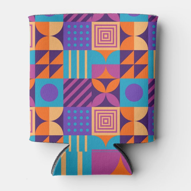 Abstrac Design, Wallpaper, Poster Background. Can Cooler (Front)