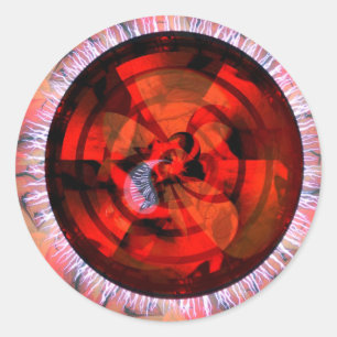 Abstracdelica #004 Sticker