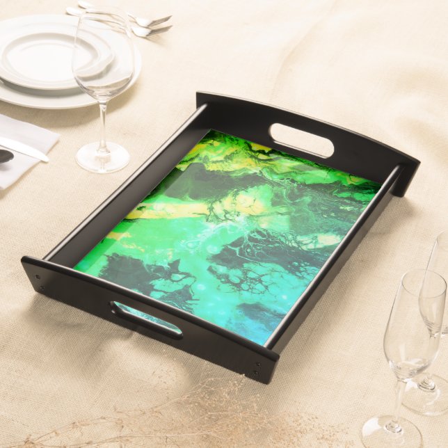 Abstract170 Serving Tray (Front)