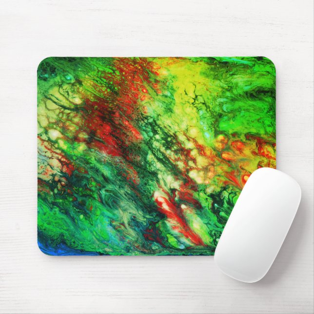 Abstract185 Mouse Pad (With Mouse)