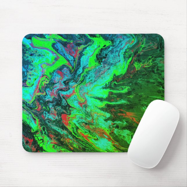 Abstract230 Mouse Pad (With Mouse)