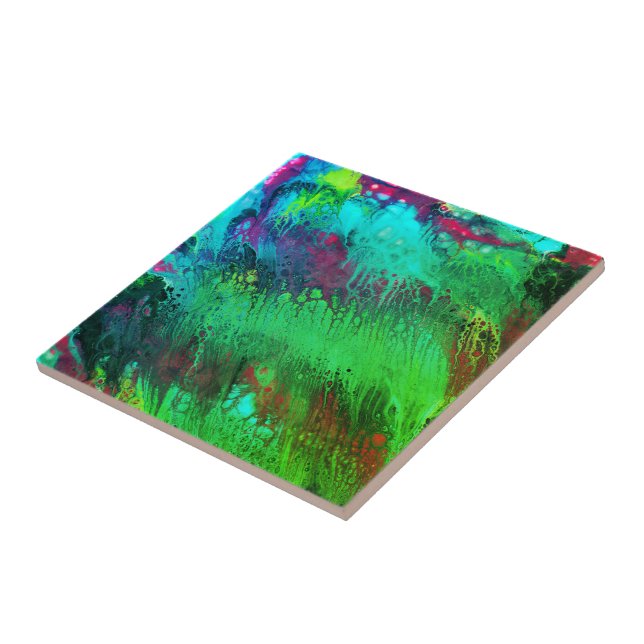 Abstract280 Ceramic Tile (Side)