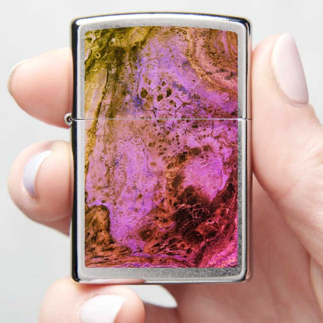 Abstract372 Zippo Lighter (In Hand)