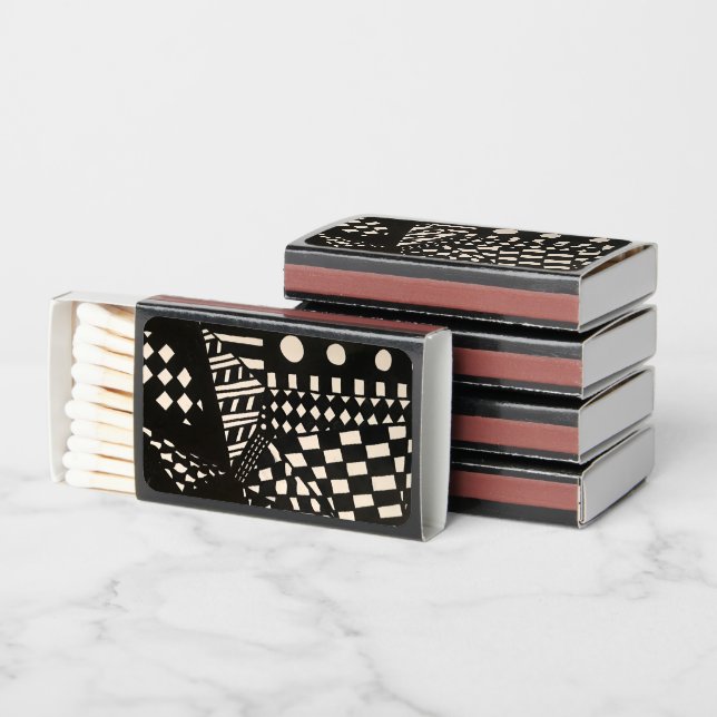 Abstract4  matchboxes (Stacked)