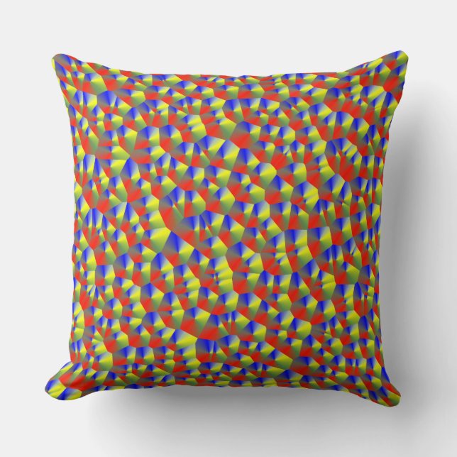 Abstract 011116(2) throw pillow (Front)