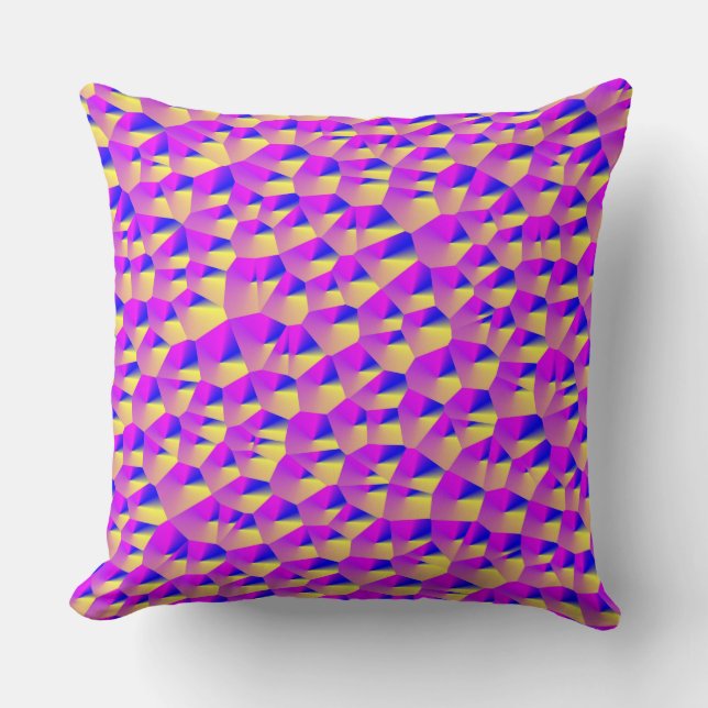 Abstract 011116(3) throw pillow (Front)
