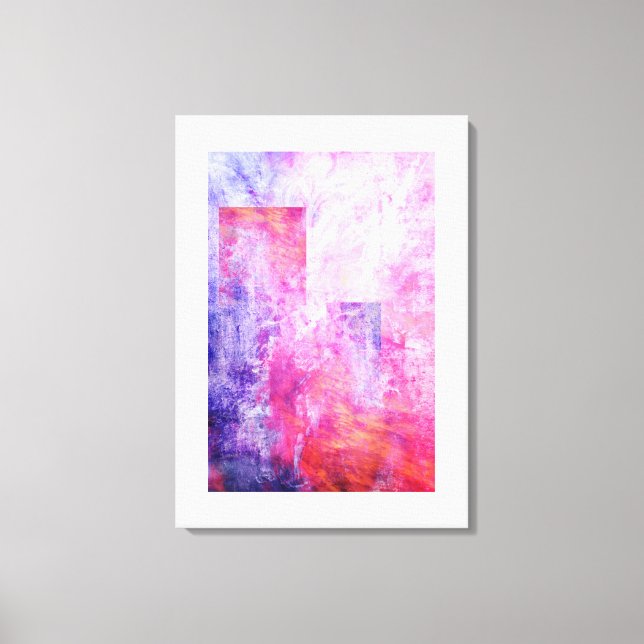 Abstract 012 Stretched Canvas Print (Front)