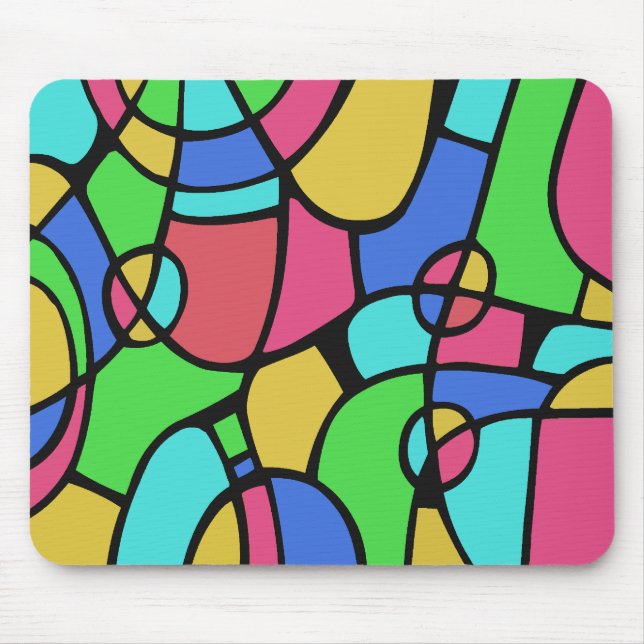 Abstract 02 mouse pad (Front)
