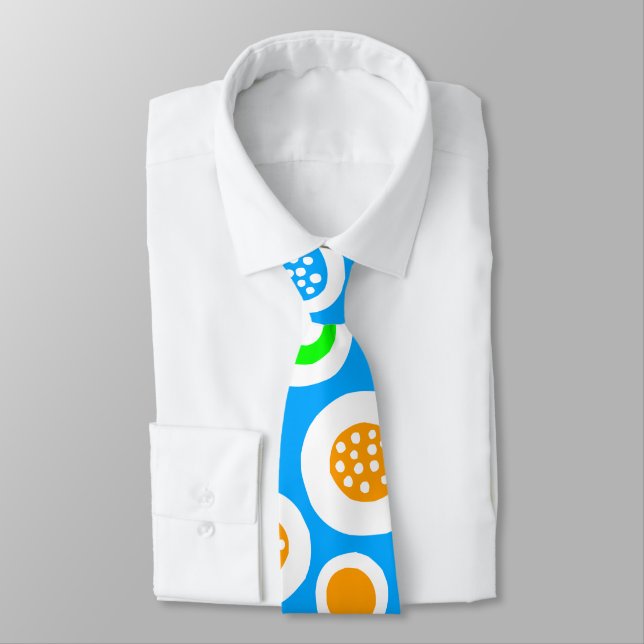 Abstract 030413 neck tie (Tied)