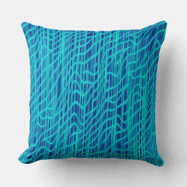 Abstract 031116(1) throw pillow (Front)