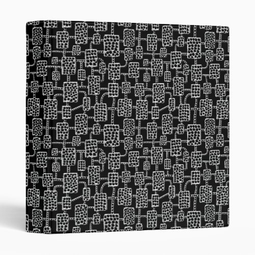 Abstract 041113 1in _ Quick Silver 3 Ring Binder