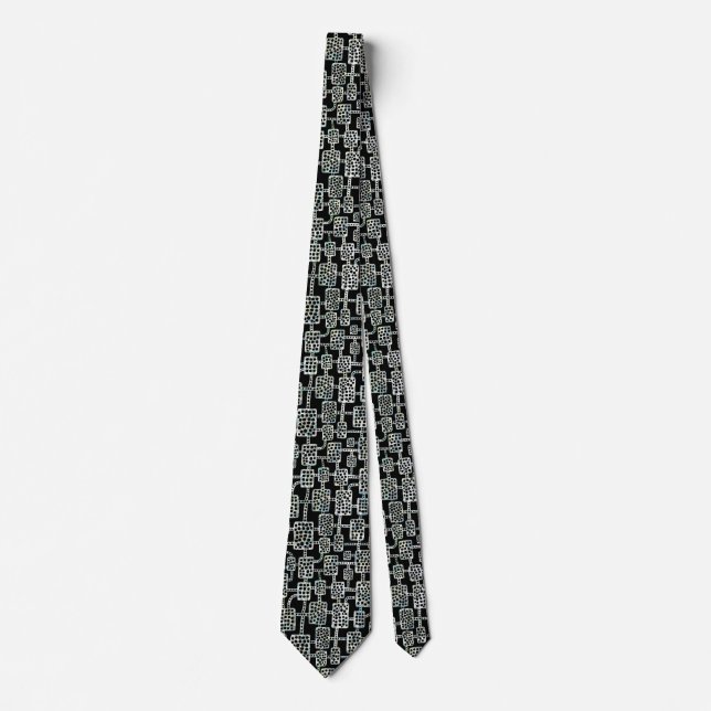 Abstract 041113 - Abstract Texture 01 Neck Tie (Front)