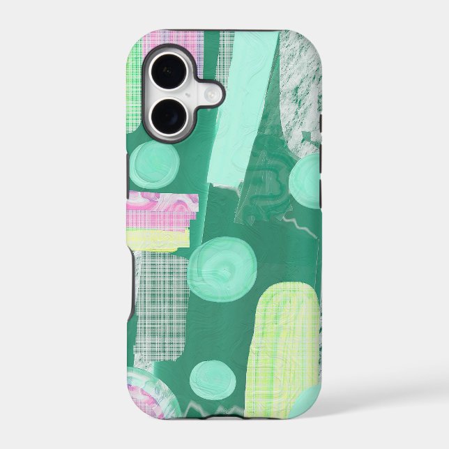 Abstract 050112b iphone case (Back)