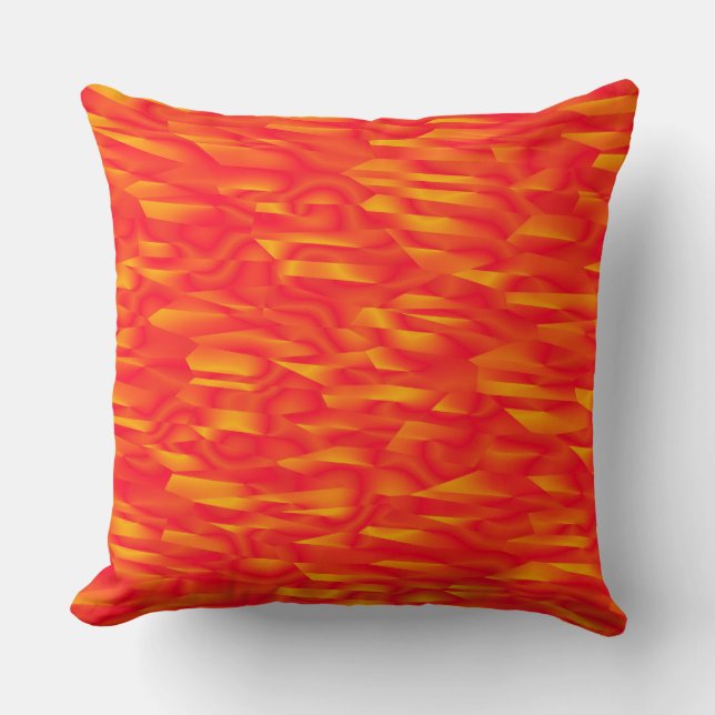 Abstract 080716(011) throw pillow (Front)