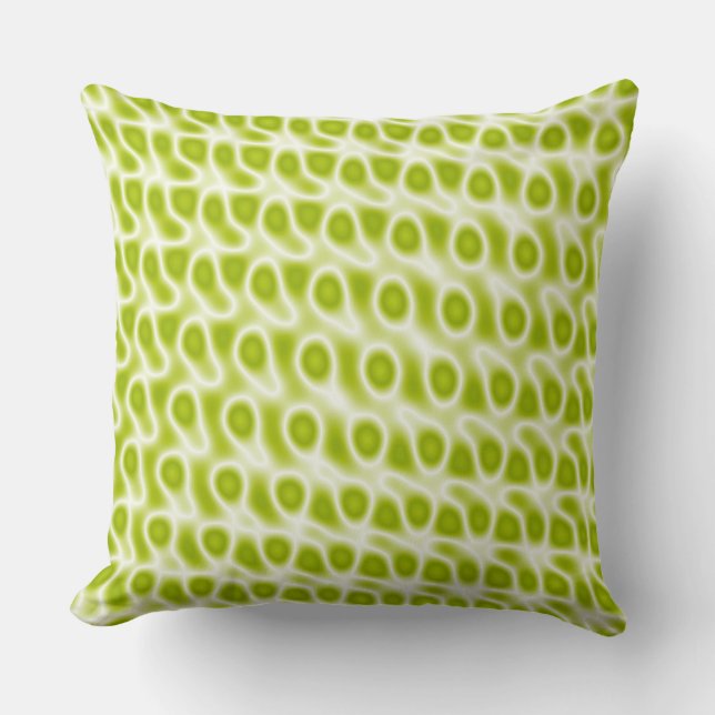 Abstract 080716(8) throw pillow (Front)