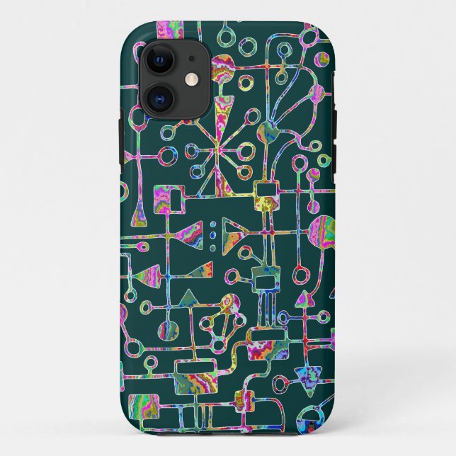 Abstract 090112 v5 Case-Mate iPhone case (Back)