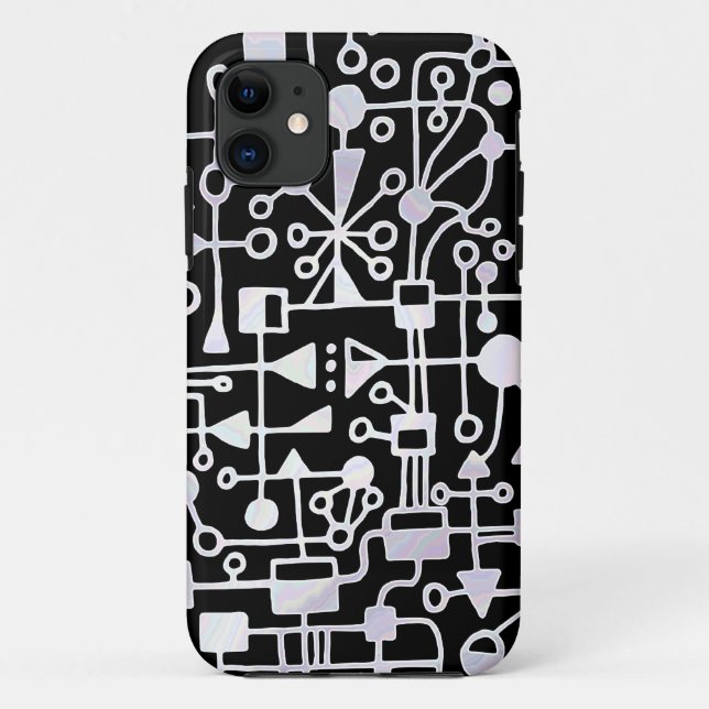 Abstract 090112 v6 Case-Mate iPhone case (Back)