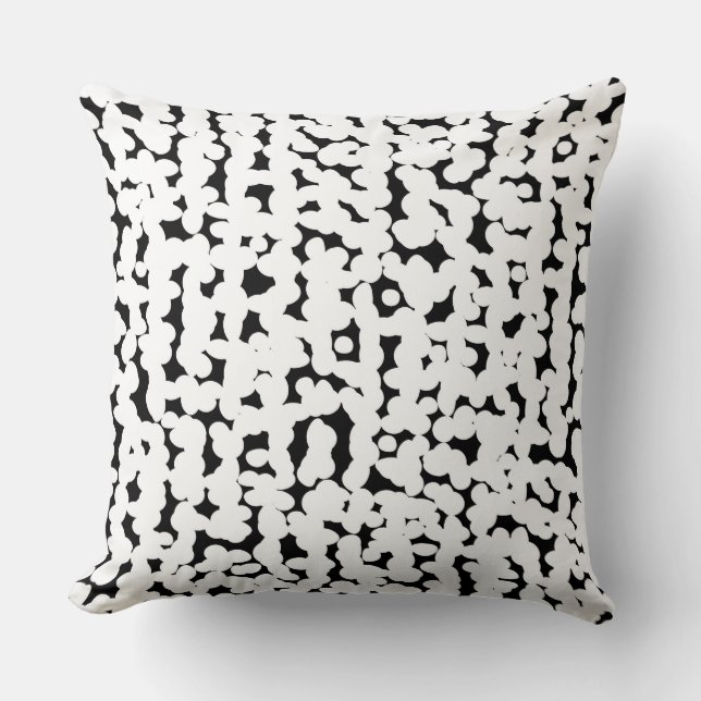 Abstract 090716(01) throw pillow (Front)