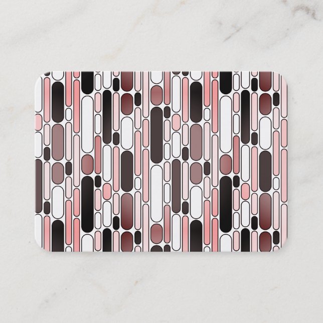 Abstract 100624 - (Sangria) Business Card (Front)