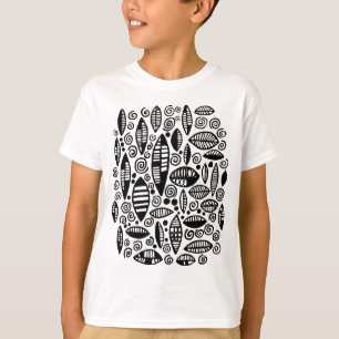 Abstract 100813 - Black T-Shirt