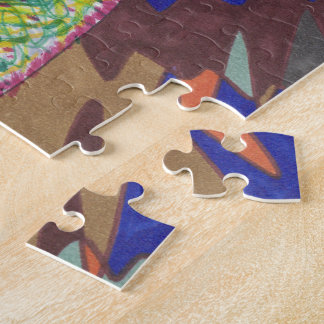 Abstract 109, original fine art jigsaw puzzle