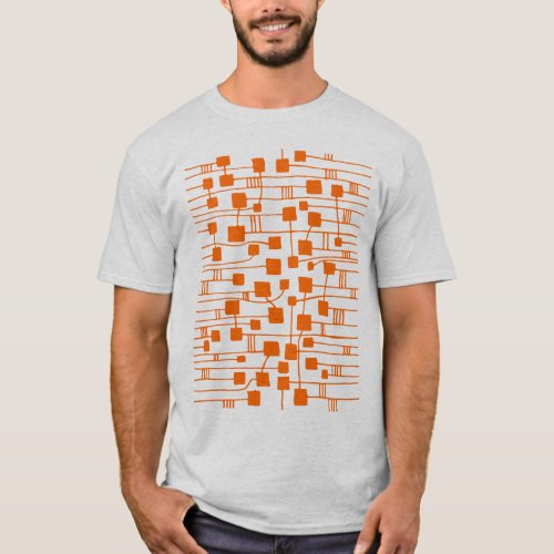 Abstract 111211 _ Orange T_Shirt