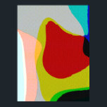 Abstract 1117 - Colorful Pop Art Poster<br><div class="desc">Abstract 1117 - Colorful Pop Art</div>