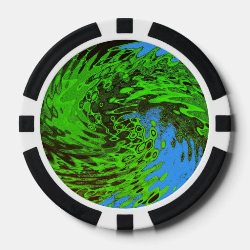 abstract 13 mf poker chips