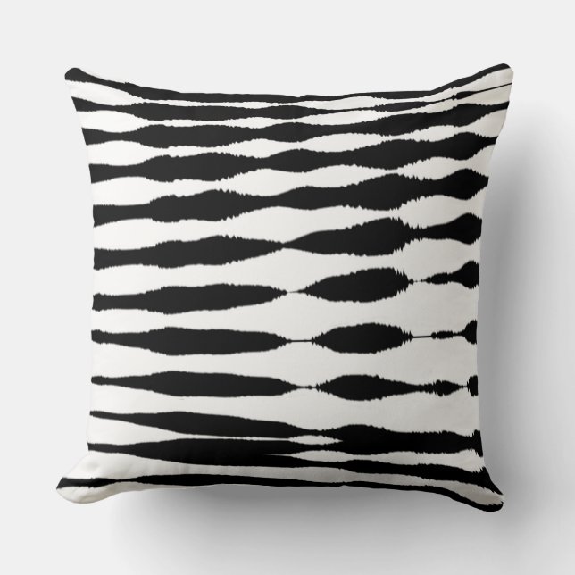 Abstract 140716(02) throw pillow (Front)