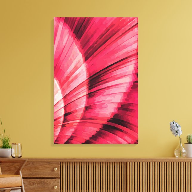 Abstract 14453 canvas print (Insitu(LivingRoom))
