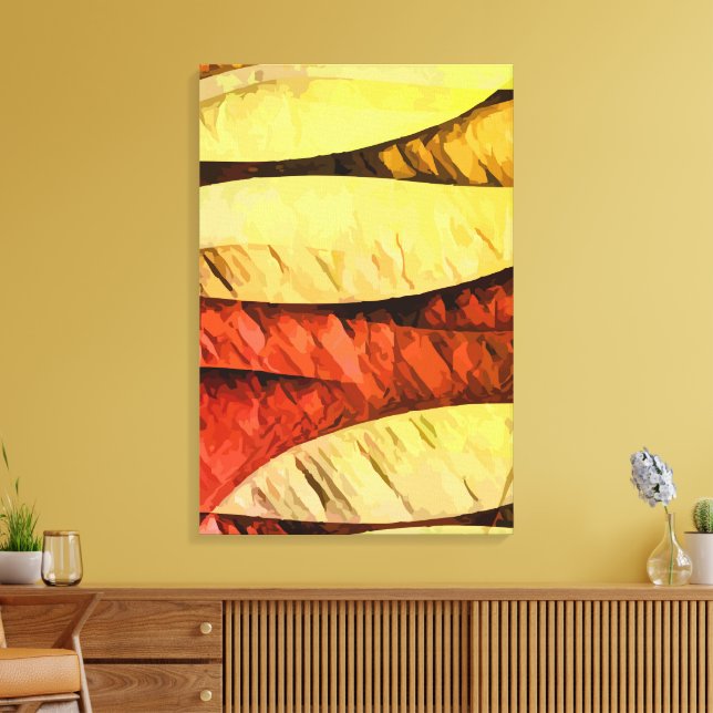 Abstract 14508 canvas print (Insitu(LivingRoom))