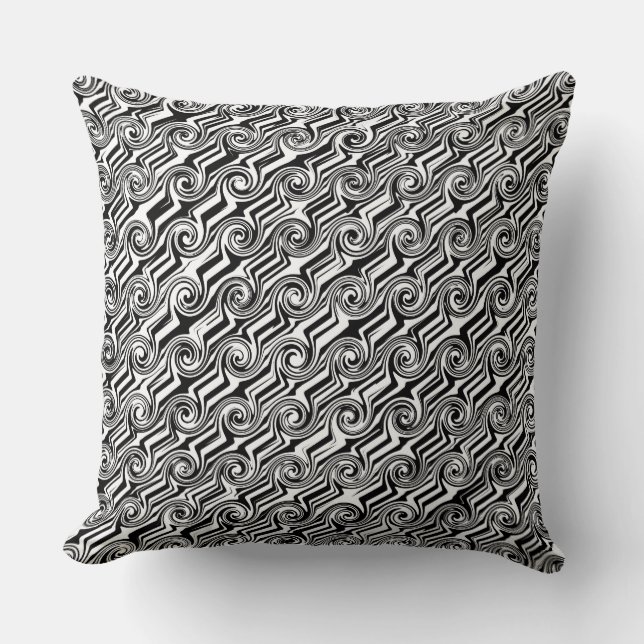 Abstract 151116(02) throw pillow (Front)