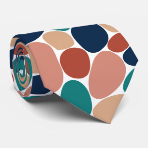 Abstract 160417 Large - Mineral Colors Neck Tie