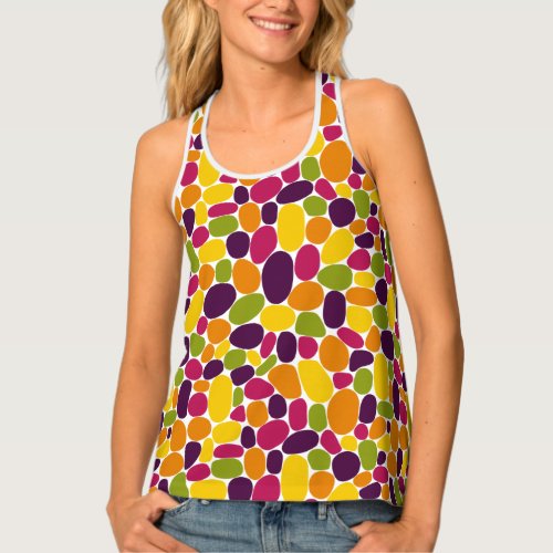 Abstract 160417 _ Wine Gum Colors Tank Top