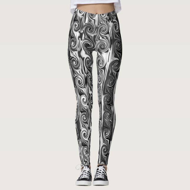 Abstract 161116(03) leggings (Front)