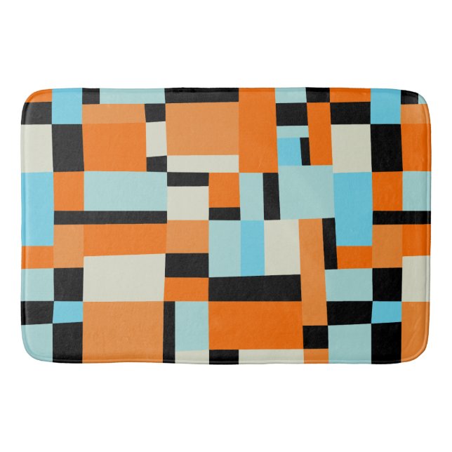 Abstract 180316 bathroom mat (Front)